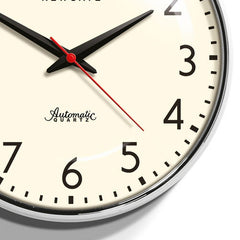 Newgate Watford Wall Clock - Polished