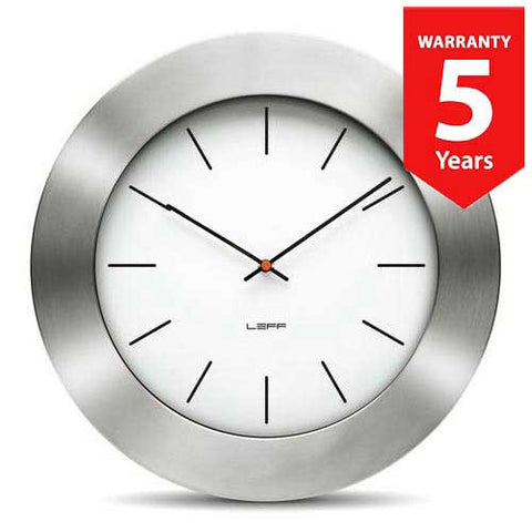 Leff Bold 55 Wall Clock - White